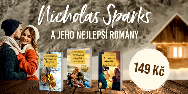 Nicholas Sparks a jeho nejlepší romány jen za 149 Kč!