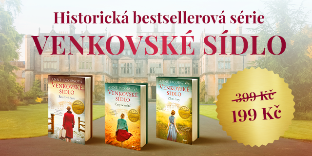 Historická bestsellerová série Venkovské sídlo za 199 Kč!
