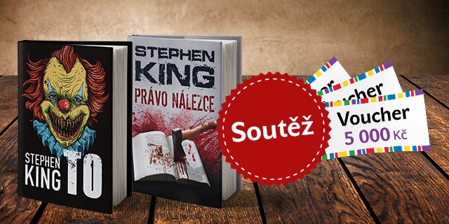 Oslavte s námi 70. narozeniny Stephena Kinga a vyhrajte jeho knihy a vouchery až v hodnotě 5 000 Kč!