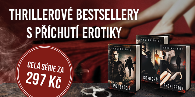 Série Prokurátor za 297 Kč?! Thrillerové bestsellery s příchutí erotiky