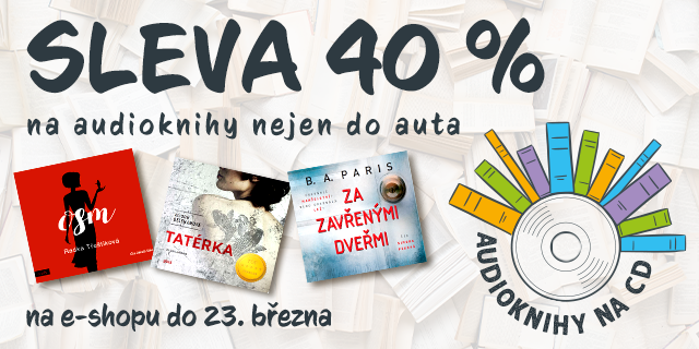 Audioknihy na CD | Nejen do auta se slevou 40 %
