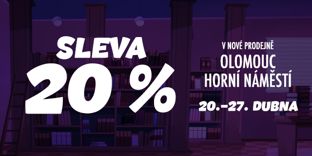 Oslavte s námi nové knihkupectví v Olomouci | Sleva 20 % na celý nákup!