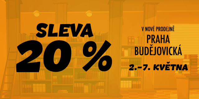 Oslavte s námi nové knihkupectví v Praze | Sleva 20 % na celý nákup!