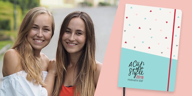 Autogramiáda autorek  A CUP OF STYLE – sestry Lucie a Nicole Ehrenbergerovy