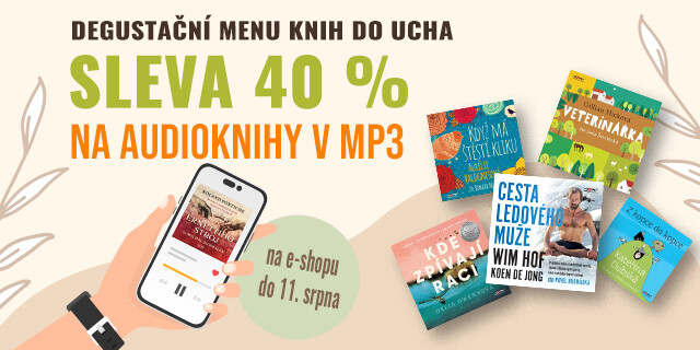 Degustační menu knih do ucha | Sleva na audioknihy 40 %