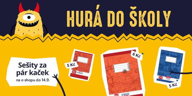 Hurá do školy! | Se sešity za pár kaček