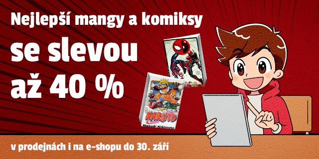 Zpátky pod lavici. Nejlepší mangy a komiksy ke čtení pod lavicí se slevou až 40 %