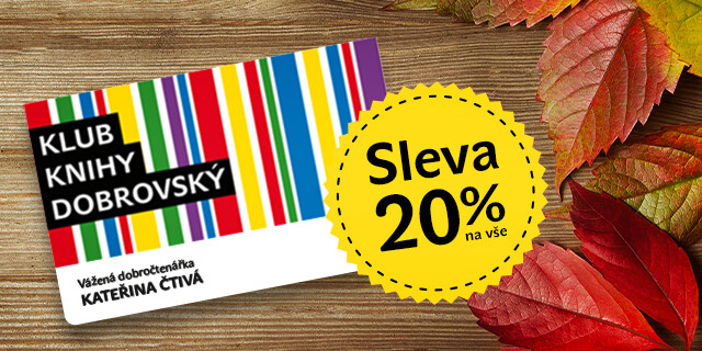 Sleva 20 % pro členy Klubu Knihy Dobrovský v knihkupectví Forum Ústí nad Labem