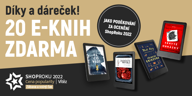 Díky a dáreček | 20 e-knih zdarma jako poděkování za ShopRoku