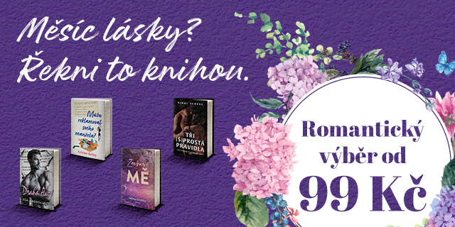 Měsíc lásky? Řekni to knihou | Romantický výběr od 99 Kč