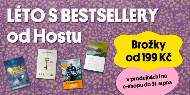 Léto s legendárními brožkami od Hostu od 199 Kč