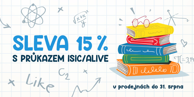 Hurá do školy | ISIC/ALIVE sleva na vše 15 %
