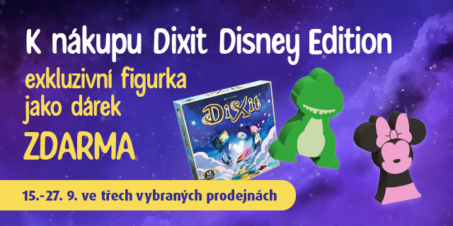 Nové Dixit: Disney Edition je tu! Ve třech našich prodejnách navíc s dárkem