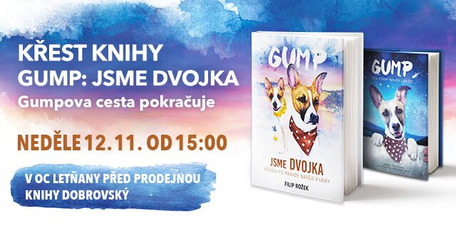 Křest knihy Gump: Jsme dvojka | Praha