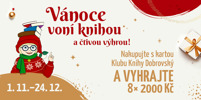 Vánoce voní knihou a čtivou výhrou! | Vyhrajte voucher na knížky za 2000 Kč