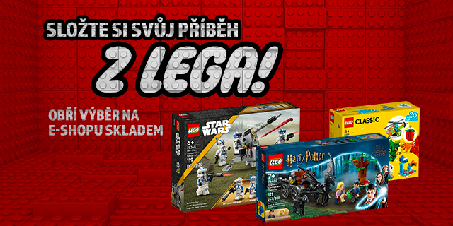 Slož si svůj příběh! Máme obří výběr LEGA!