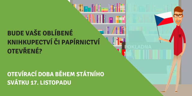 OTEVÍRACÍ DOBA BĚHEM STÁTNÍHO SVÁTKU 17. 11.