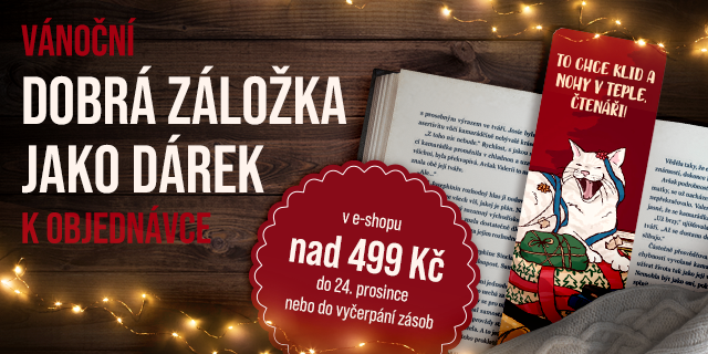 Vánoční DOBRÁ ZÁLOŽKA jako dárek k objednávkám nad 499 Kč