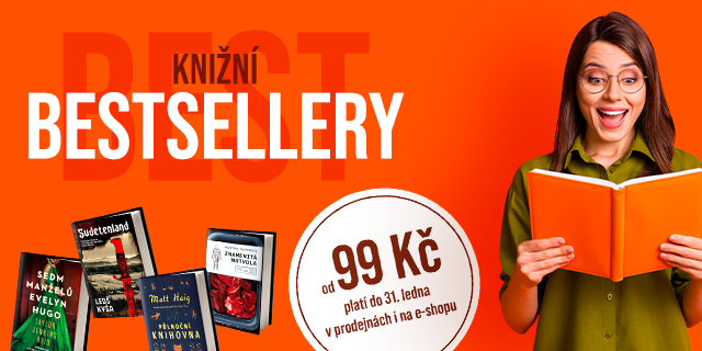 Knižní bestsellery roku 2023 od 99 Kč