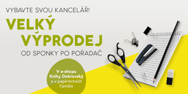 Vybavte svou kancelář | VÝPRODEJ OD SPONKY PO POŘADAČ