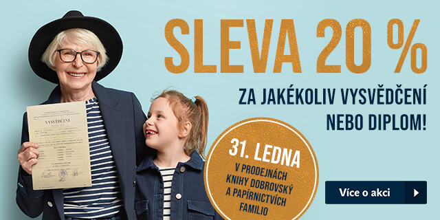 Slevička za vysvědčení? Jasně a hned 20 %