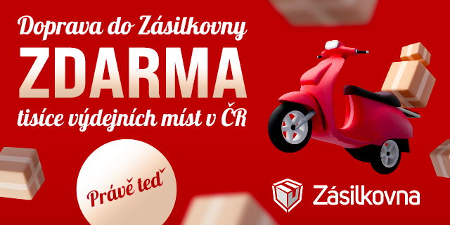 Doprava do Zásilkovny ZDARMA!