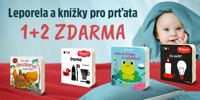 Pro naše nejmenší | Leporela a knížky pro prťata 1+2 ZDARMA