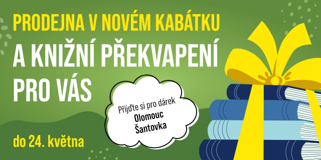 Knižíšek naděluje v olomoucké Šantovce | Přijď si pro svůj dárek při nákupu nad 399 Kč
