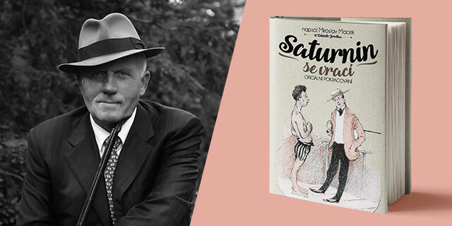 Autogramiáda Miroslava Macka ke knize Saturnin se vrací - BRNO