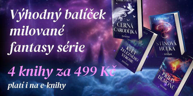 Balíček milované fantasy série | Kroniky Černé čarodějky za 499 Kč