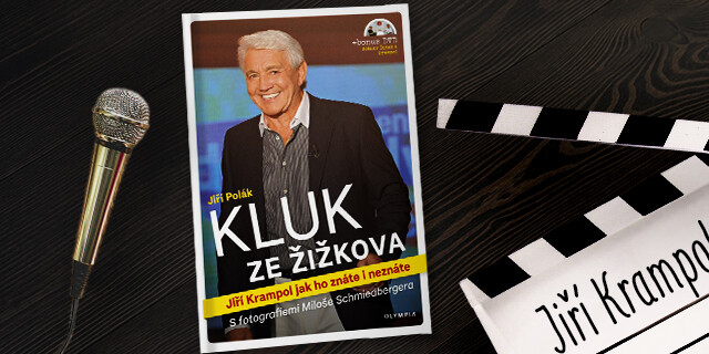 Křest knihy o Jiřím Krampolovi - Kluk ze Žižkova