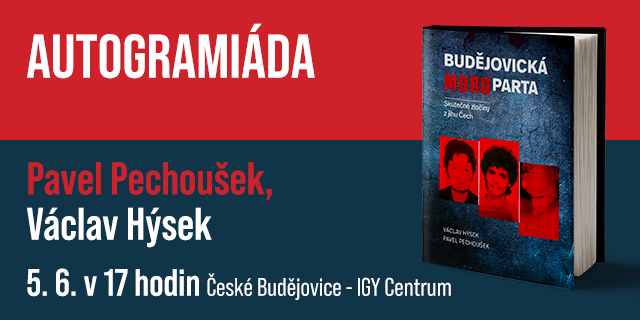 Autogramiáda ke knize Budějovická mordparta | České Budějovice