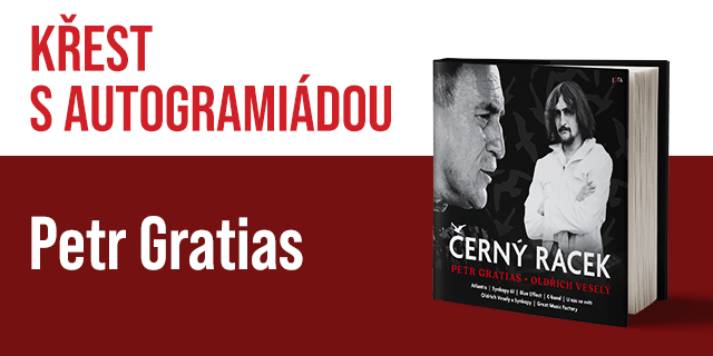 Křest knihy Černý racek s autogramiádou Petra Gratiase | Brno