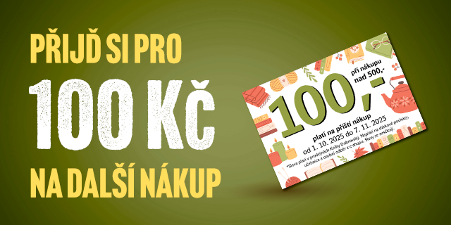 Slevička 100 Kč na podzimní nákup