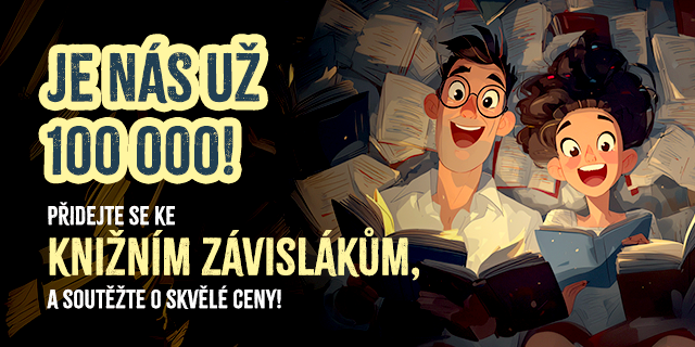 100 000 Knižních závisláků? Soutěž o knižní vouchery!