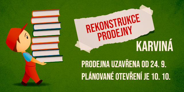 Rekonstrukce knihkupectví v Karviné