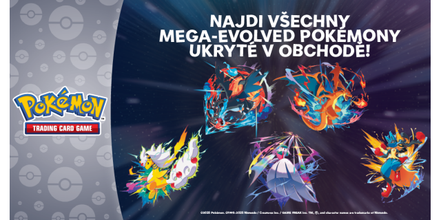 Pokémon Mega Hunt: Ulovte si svůj plakát!