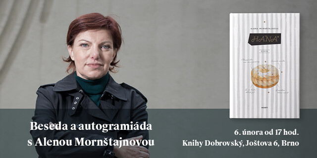 Autogramiáda a beseda s Alenou Mornštajnovou