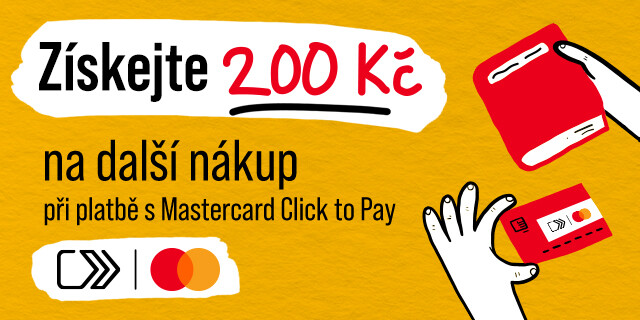 Získejte 200 Kč na další nákup s Mastercard Click to Pay