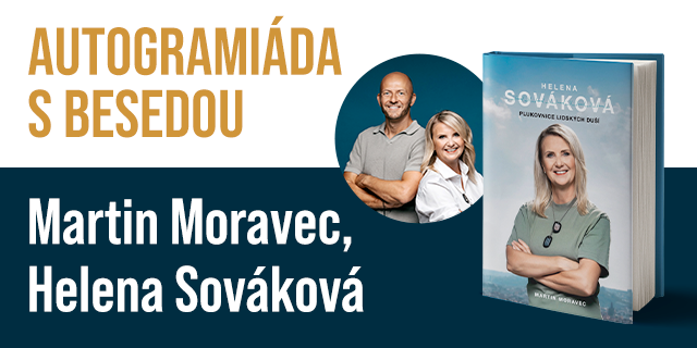 Autogramiáda s besedou Martina Moravce a Heleny Sovákové | Praha