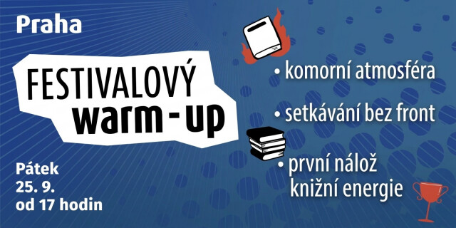 WARM-UP FESTIVALU KNIŽNÍCH ZÁVISLÁKŮ 2026