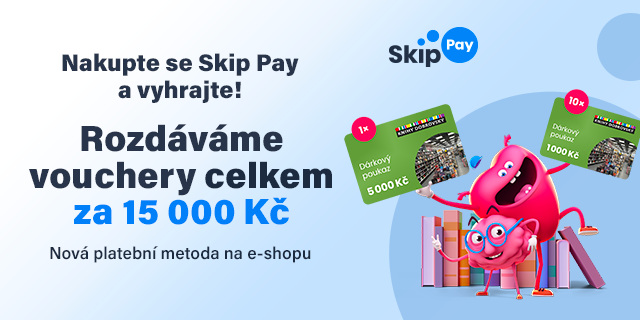 Nakupte se Skip Pay a vyhrajte dárkové vouchery v hodnotě 15 000 Kč