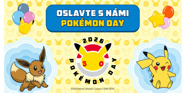 Pokémon Day 2026 v Knihy Dobrovský - přijďte si pro dárek
