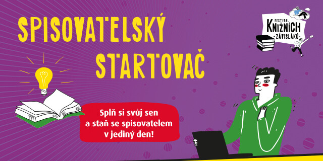 Spisovatelský startovač 2026: Splň si svůj sen a staň se spisovatelem v jediný den
