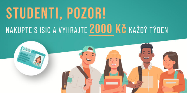 Soutěž s ISIC o 20 000 Kč!
