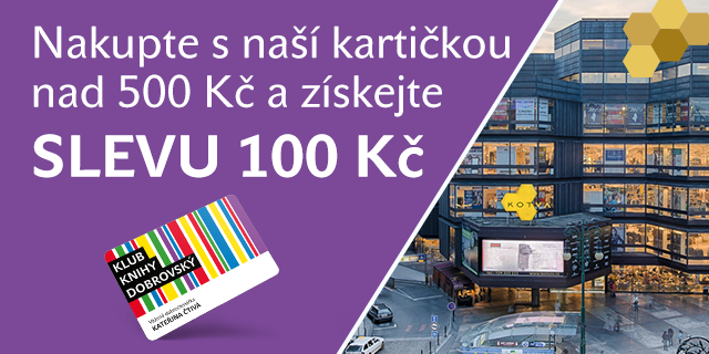 SLEVA 100 KČ  pro návštěvníky našeho knihkupectví v OD Kotva