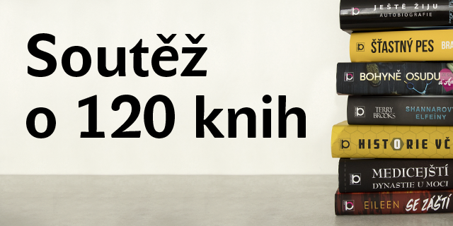 Soutěž o 120 knížek s nákupem na Václaváku nebo v Joštovce