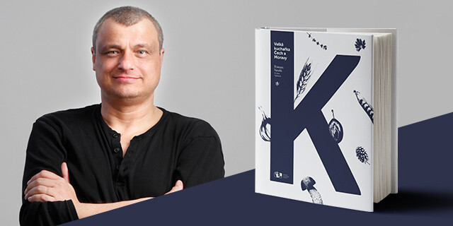 Roman Vaněk představí v knihkupectví Joštova Brno novinku Velká kuchařka Čech a Moravy