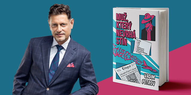 Vadim Petrov - křest a autogramiáda v knihkupectví na Václavském náměstí