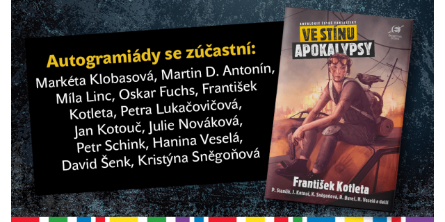 Křest knihy Ve stínu apokalypsy - Praha